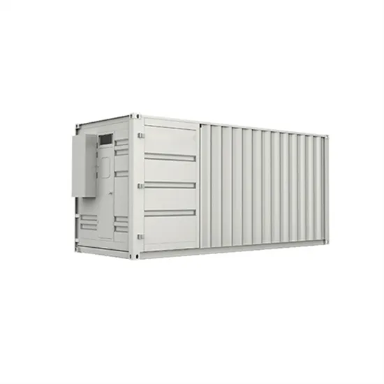 Mobile container energy storage system